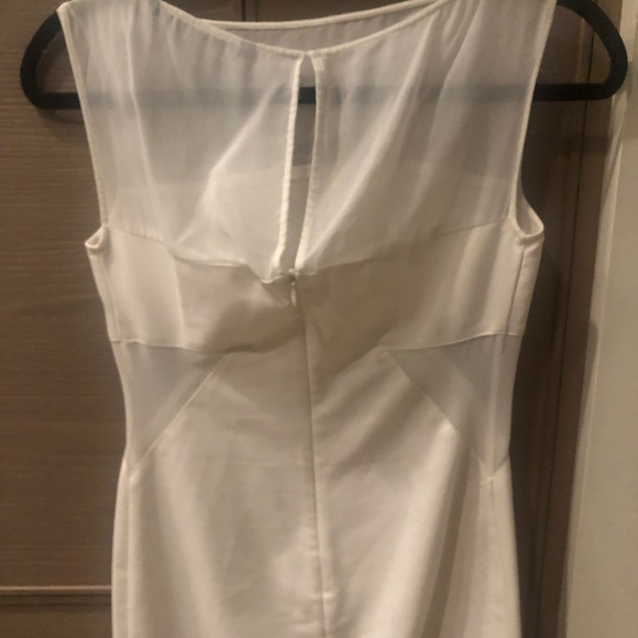 Zara Sheer White Dress - Picture 9 of 9